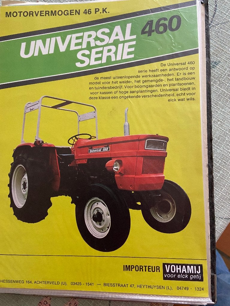 Tractorfolders, Ophalen of Verzenden, Gelezen, Folder