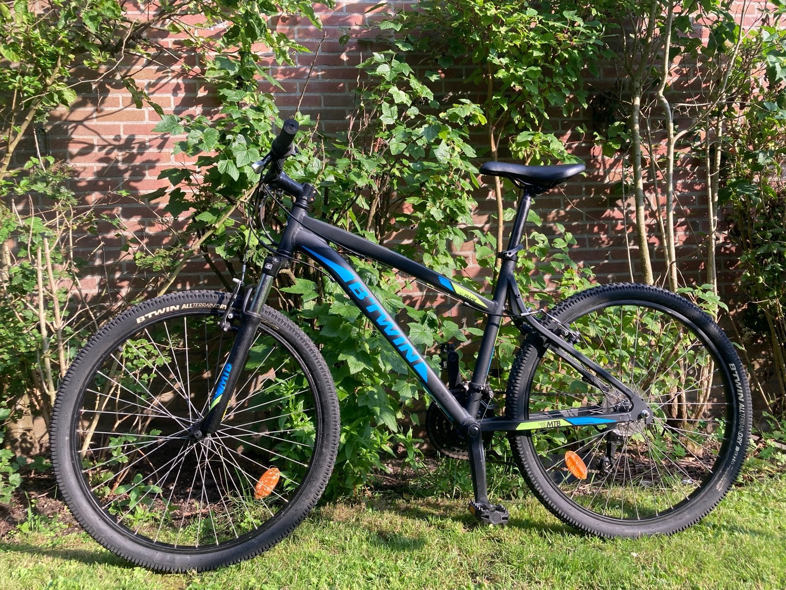 B'Twin Rockrider 340 Mountainbike maat S, Hardtail, 45 tot 49 cm, Zo goed als nieuw, Ophalen