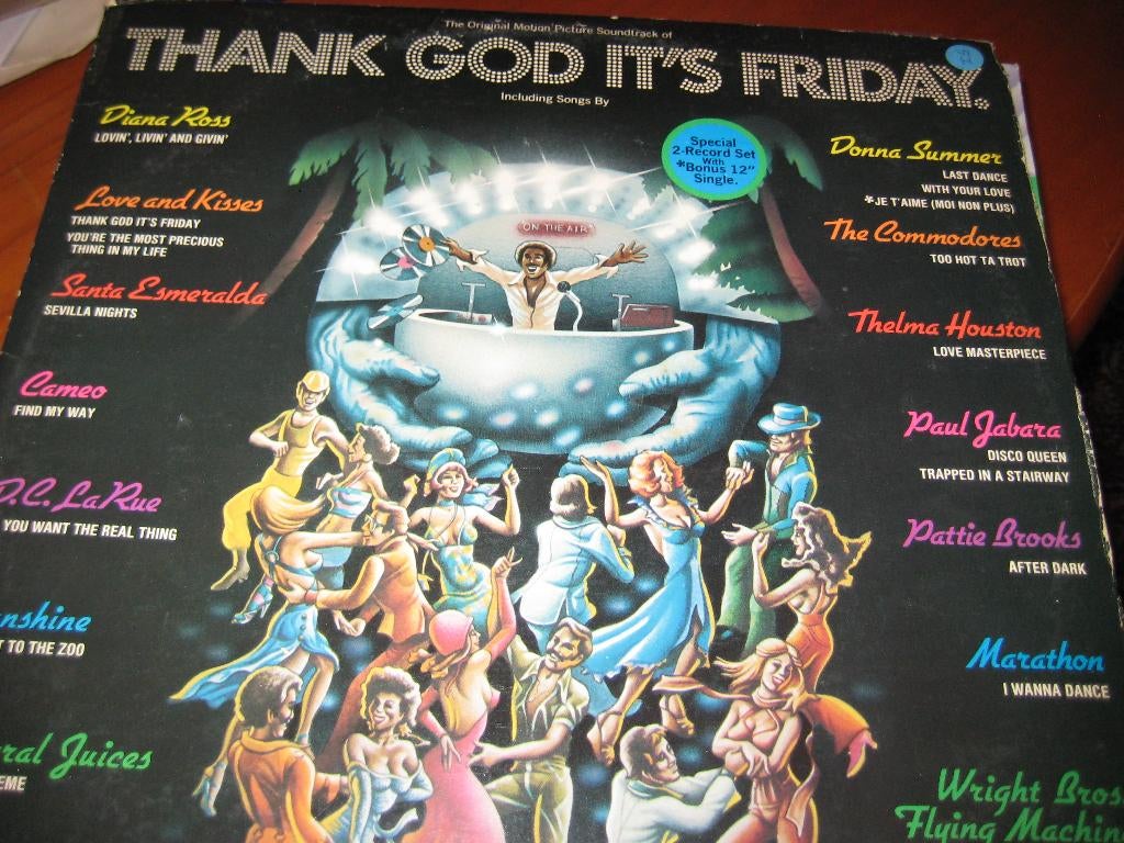 2 LPs + Maxi-Single: Thank god it`s fryday, Ophalen of Verzenden, Zo goed als nieuw, 12 inch