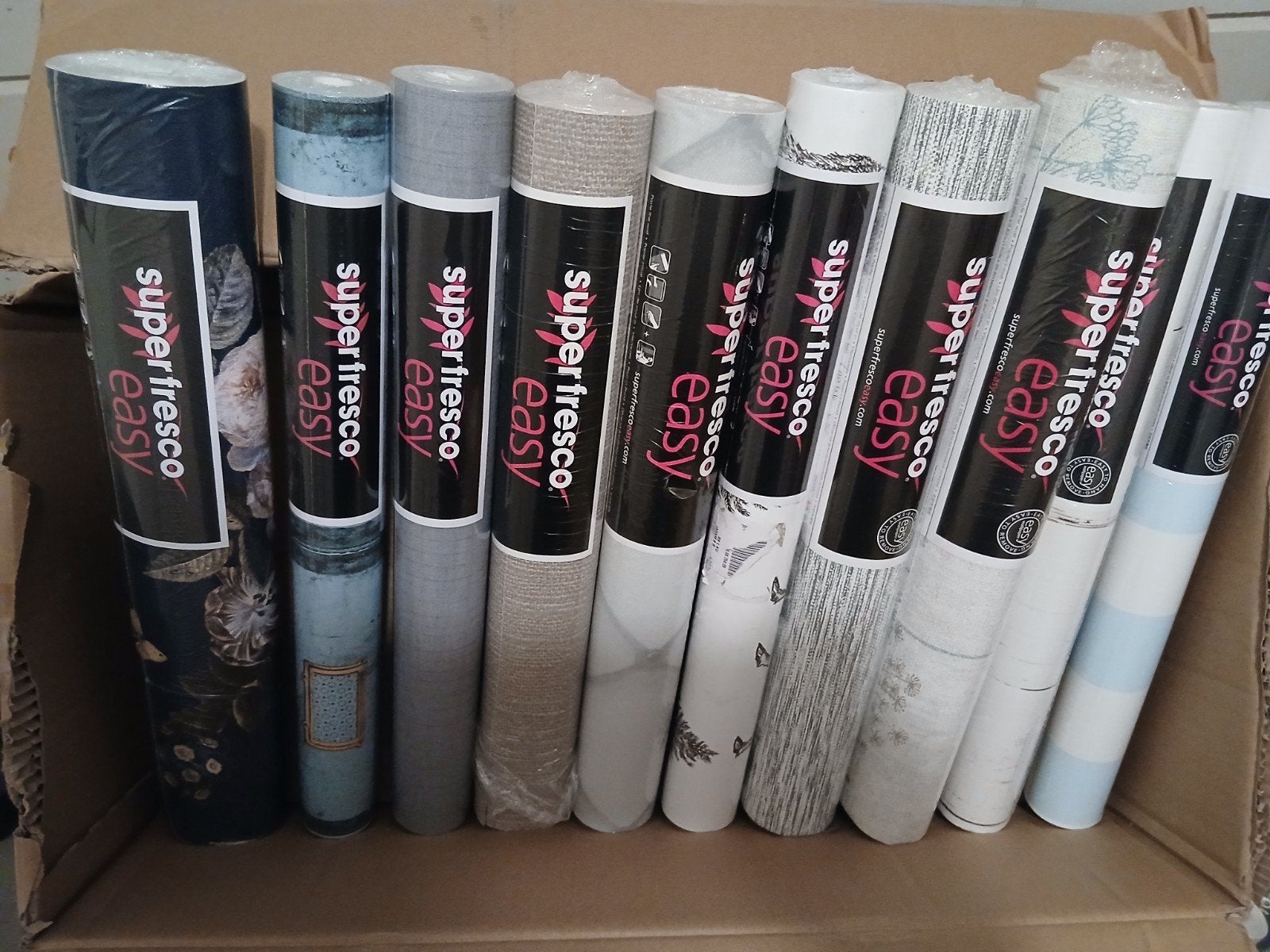 Diverse rollen behang van Super Fresco Easy, Ophalen, Overige merken, Modern, 25 tot 50 m²