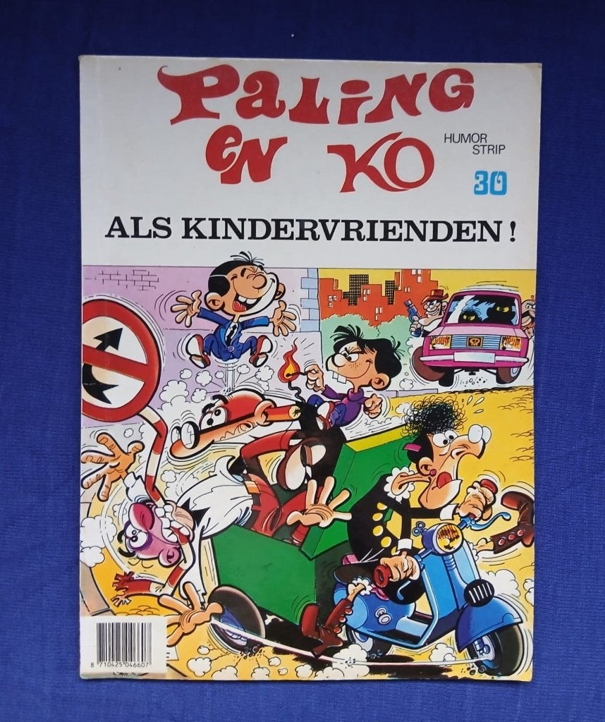 Paling en Ko. Als kindervrienden. Nr. 30. 1982., Gelezen, Eén stripboek, Ophalen of Verzenden, Francisco Ibáñez Talaverá