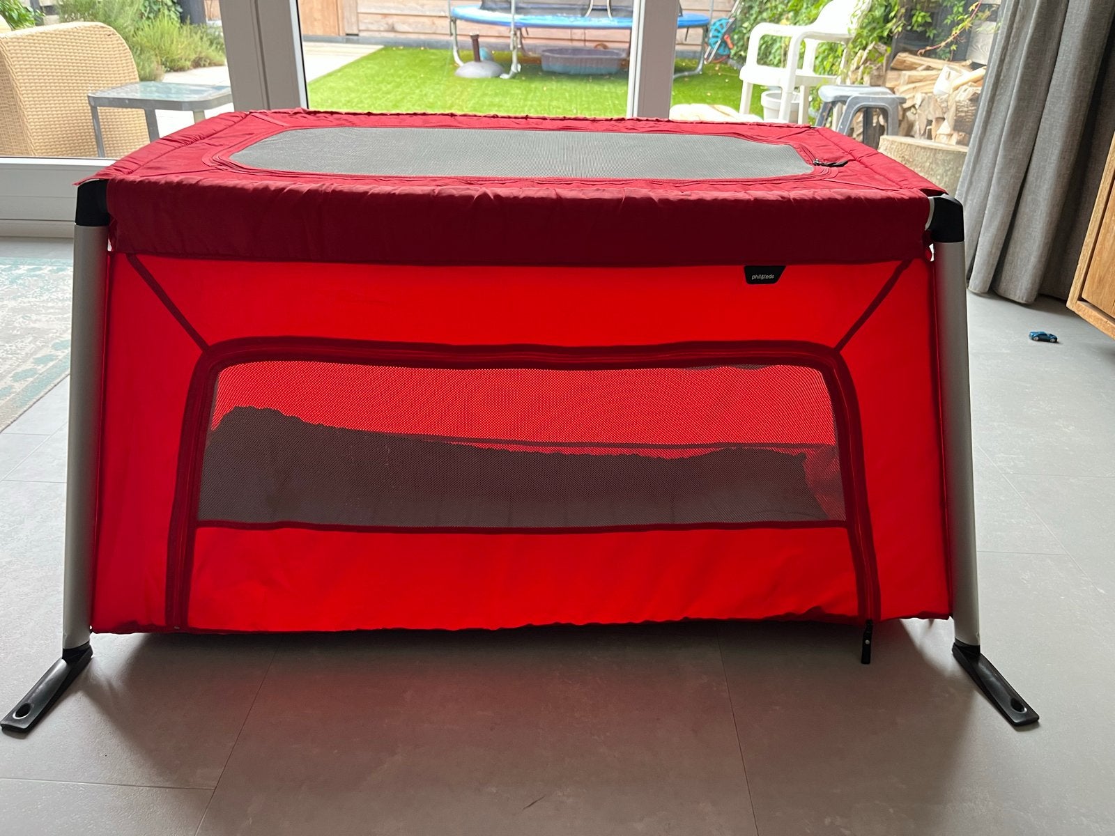 Phil&Teds Reiswieg/Campingbedje - Compact & Compleet, Ophalen of Verzenden, Zo goed als nieuw, Overige merken, Met reiswieg
