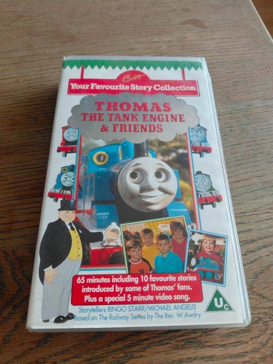 Thomas de stoomlocomotief Tank engine & friends vhs, Alle leeftijden, Ophalen of Verzenden, Poppen of Stop-motion, VHS
