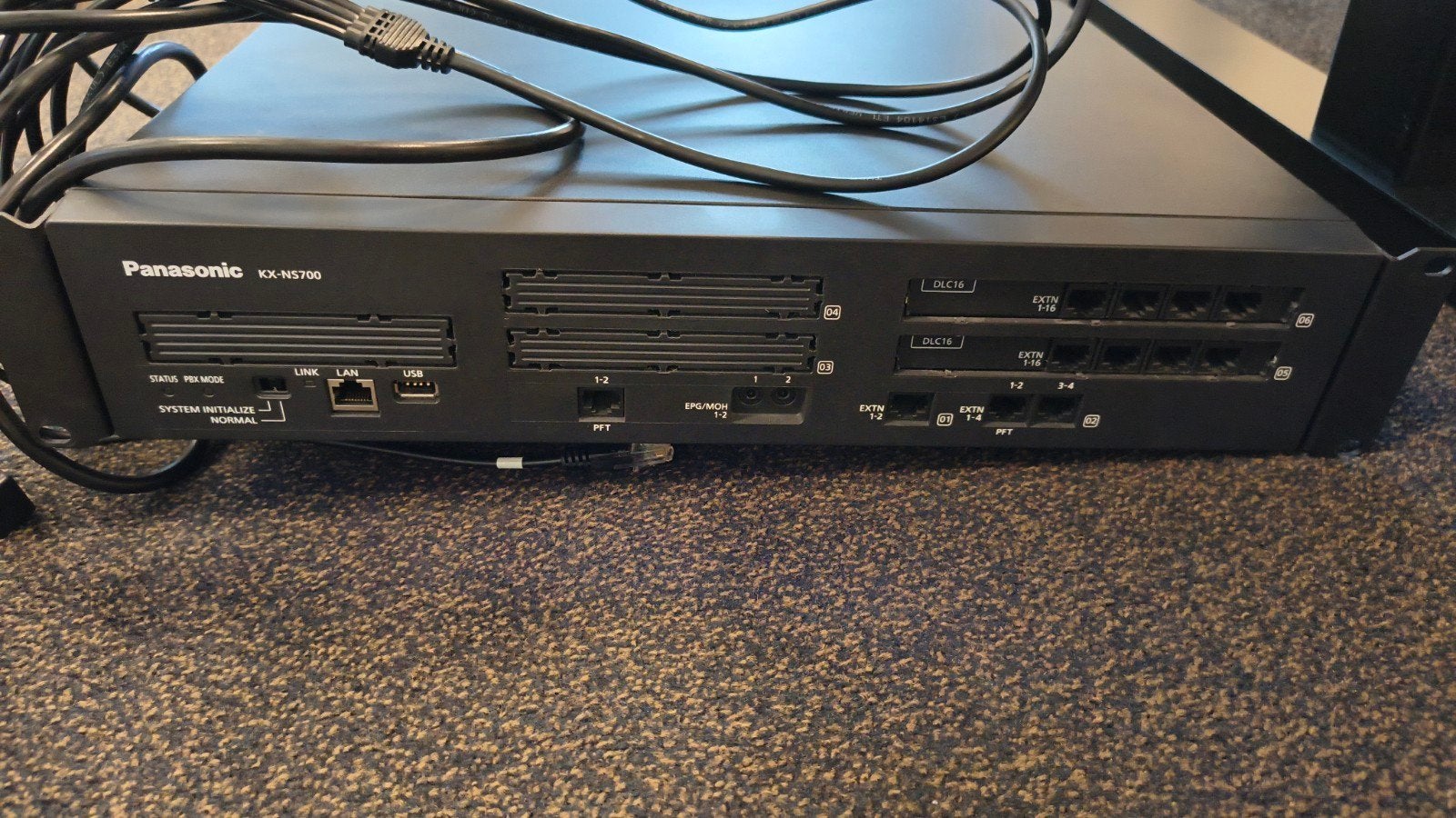Te koop: Complete telefooncentrale Panasonic, Ophalen of Verzenden, Gebruikt, Overige typen