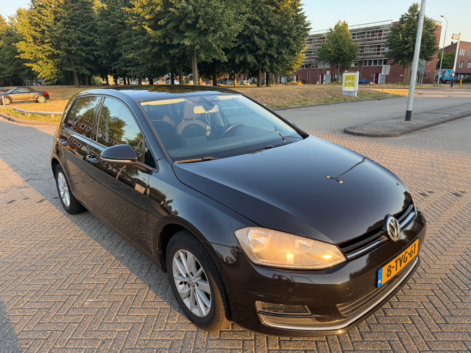 Volkswagen Golf 1.2 TSI 77KW 5D 2013 Zwart, Auto's, Voorwielaandrijving, Stof, Zwart, 4 cilinders