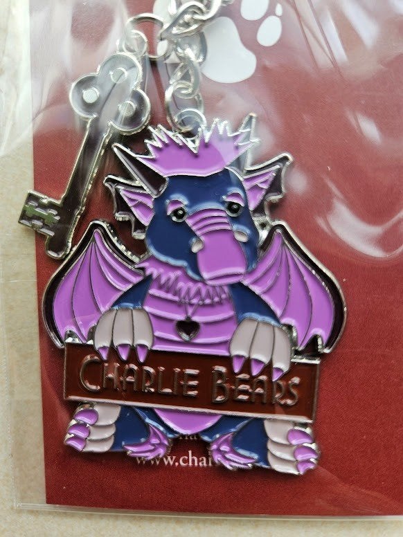 Charlie bears Schorch draak sleutelhanger tas bag charm, Ophalen of Verzenden, Nieuw, Merk