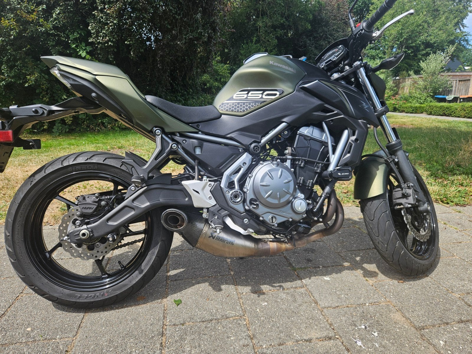 Kawasaki Z650 2018, Sportuitlaat, Gebruikt, Particulier, Naked bike