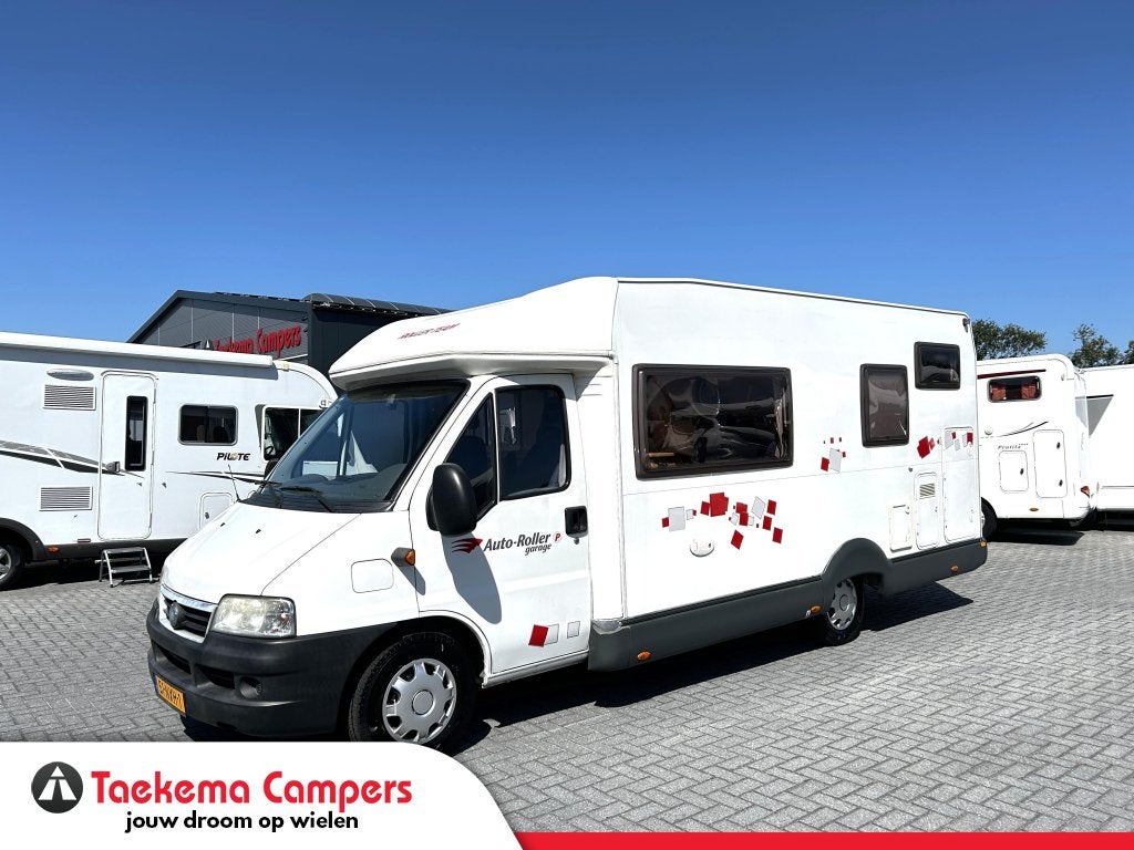Roller Team AutoRoller Dwarsbed/XL-Garage/2006/INRUILKOOPJE!, Caravans en Kamperen, Campers, Overige merken, Fiat, 6 tot 7 meter