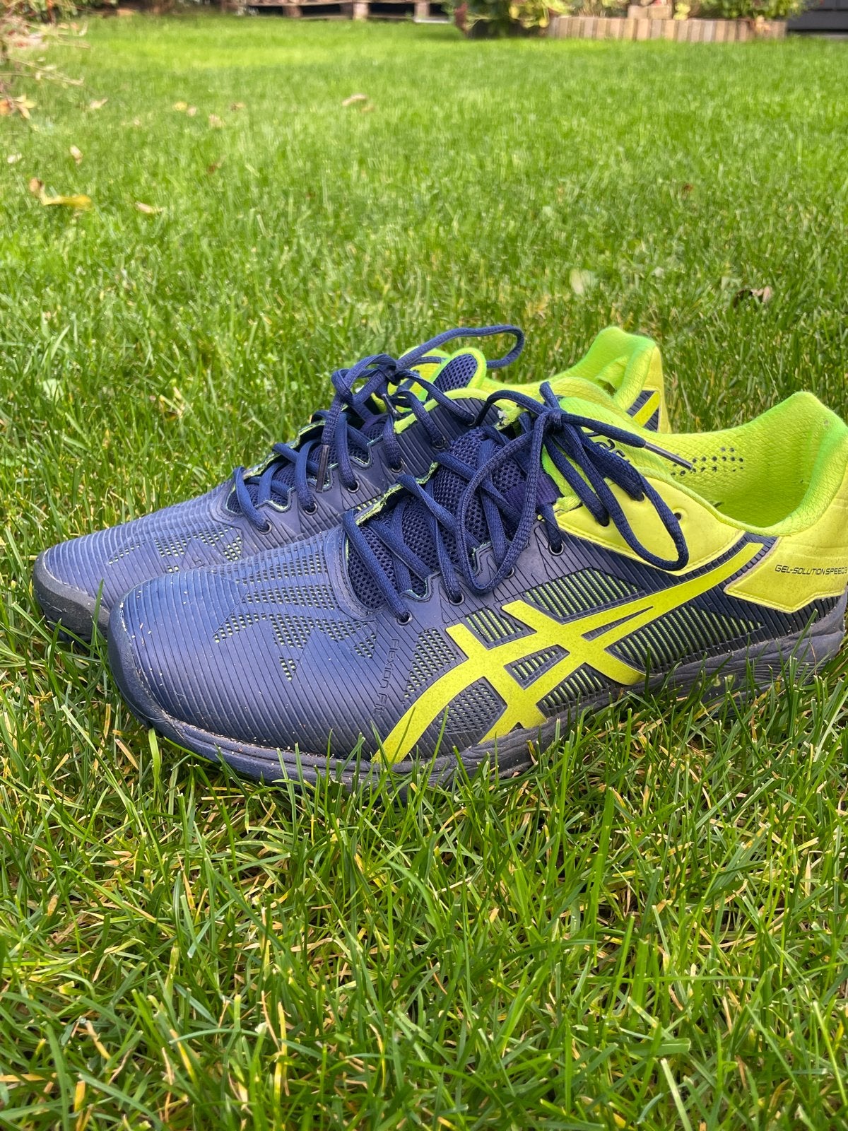 ASICS GEL-SOLUTION SPEED 3 Tennisschoenen - Maat 45, Sport en Fitness, Ophalen of Verzenden, Gebruikt, Schoenen, Overige merken