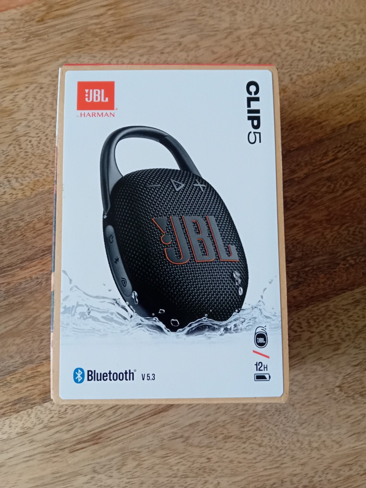 JBL Clip 5 Draagbare Bluetooth Speaker - Nieuw in Doos, Audio, Tv en Foto, Luidsprekers, Ophalen, JBL, Nieuw, Draagbare speaker