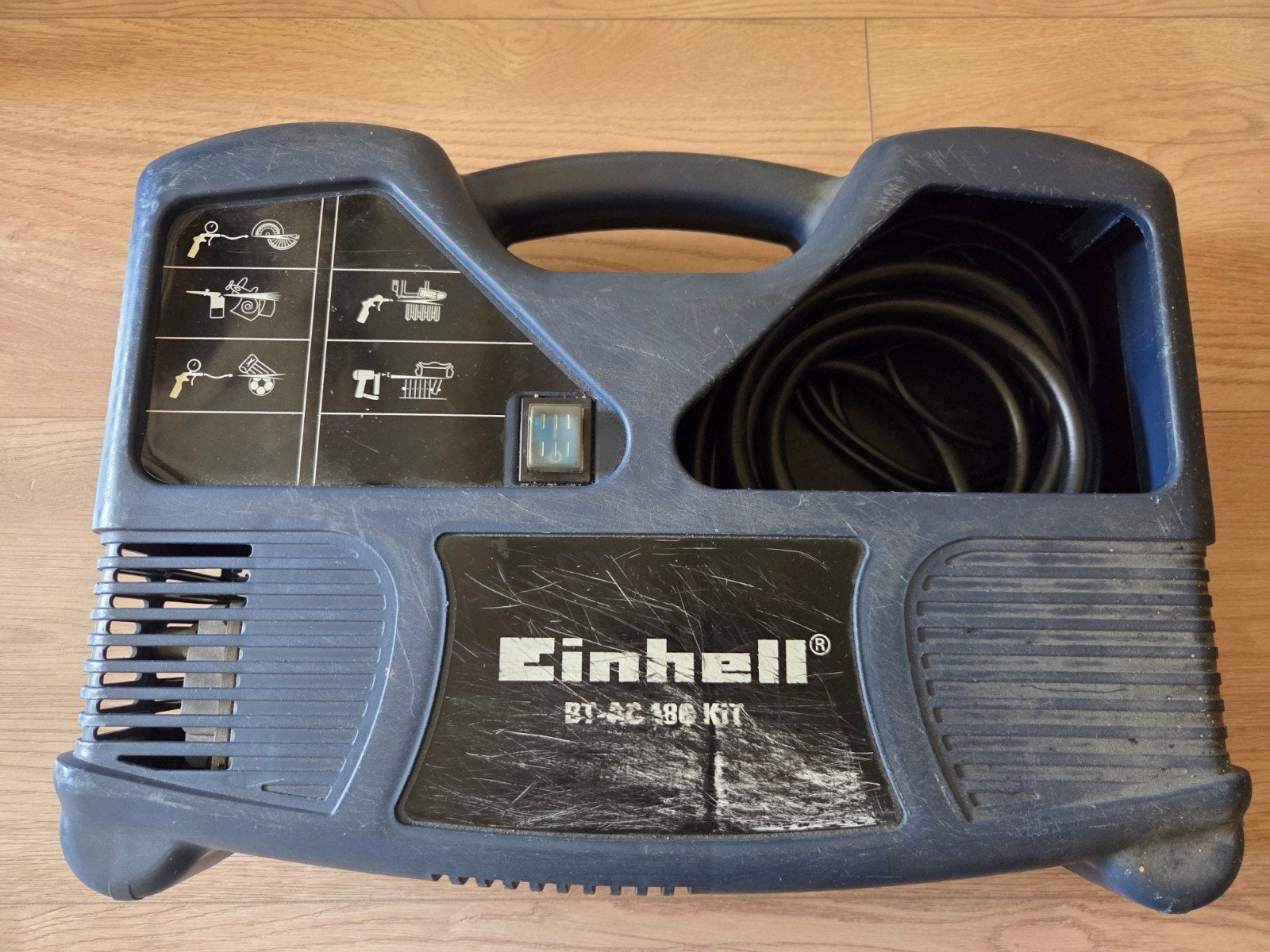 Einhell compressor, Ophalen, Gebruikt, 6 tot 10 bar, Minder dan 200 liter/min