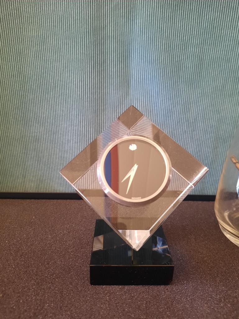 Japanse Movado Klok - Kristal Design, Ophalen of Verzenden