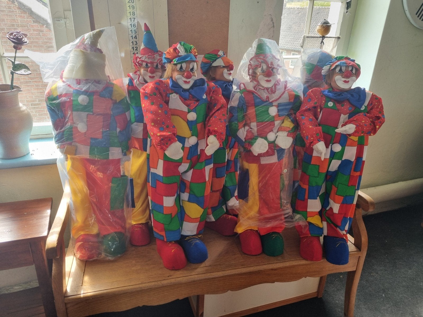 clowns, Ophalen of Verzenden, Zo goed als nieuw, Maat 46/48 (XL) of groter, Carnaval