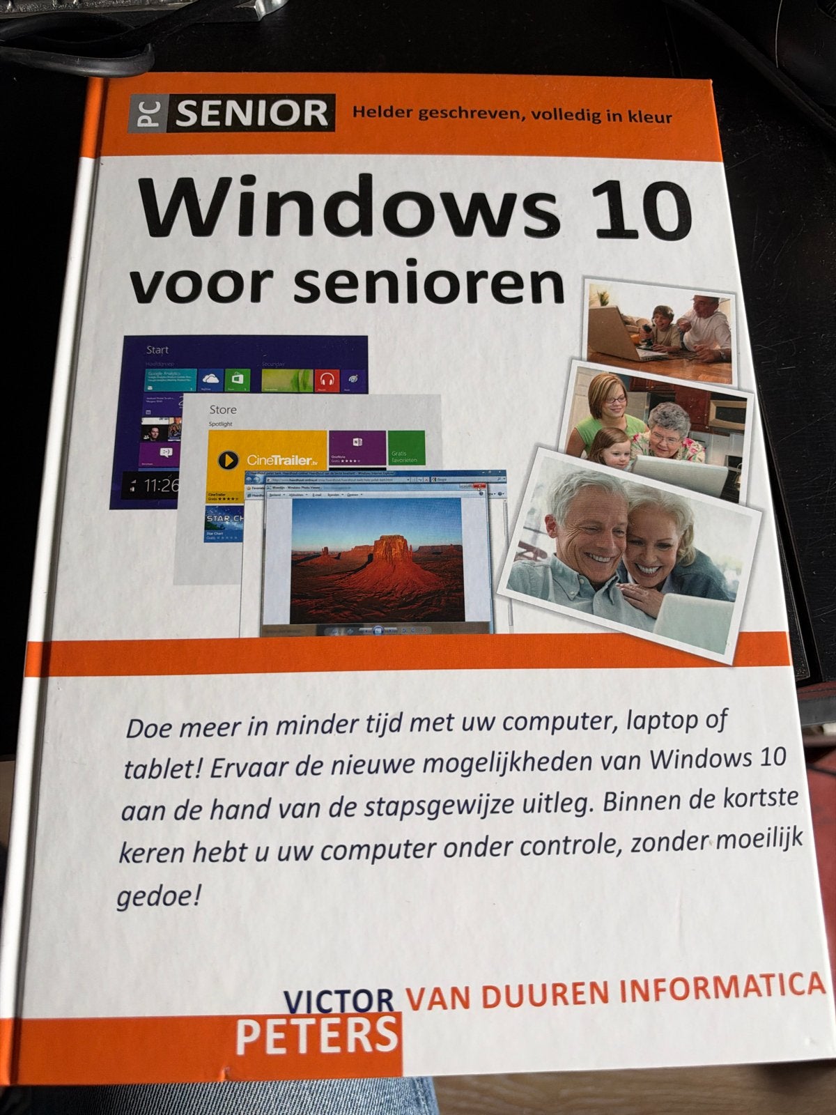 Boek: Windows 10 voor senioren - Helder en compleet, Ophalen of Verzenden, Zo goed als nieuw, Besturingssystemen