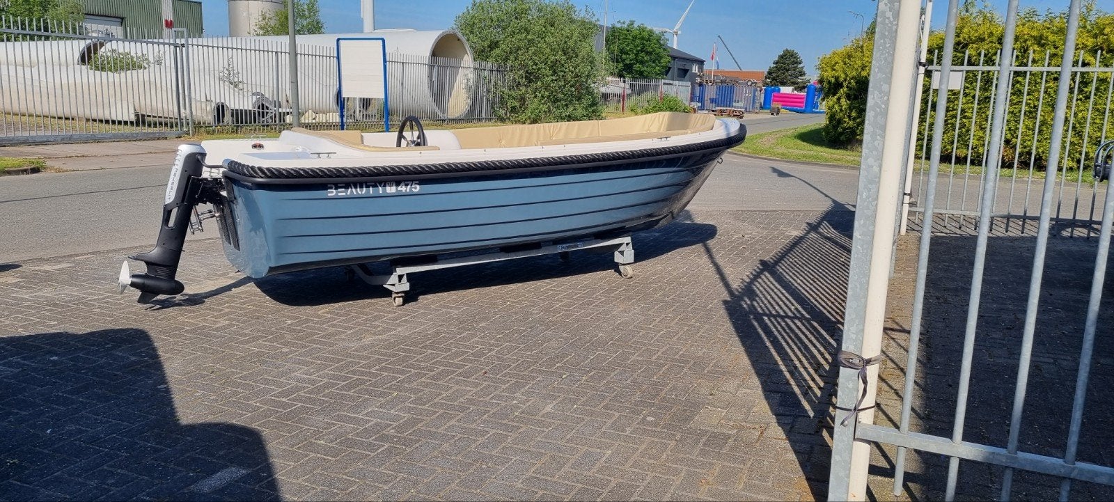 Elektrische Beauty 475 | direct varen | Powerlit 3.0, Watersport en Boten, Afdekzeil, Elektrisch, Nieuw, Ophalen of Verzenden