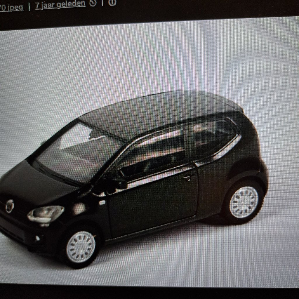 Te koop gevraagd, Modelauto 1:43 VW UP, kleur Zwart., Hobby en Vrije tijd, Modelauto's | 1:43, Ophalen of Verzenden, Zo goed als nieuw