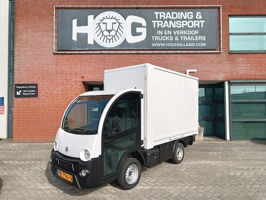 Mega M10 ECO Bedrijfswagen / NIEUWE APK ! / RR-796-N, Auto's, Overige Auto's, Gebruikt, Overige carrosserieën, Wit, 2 stoelen