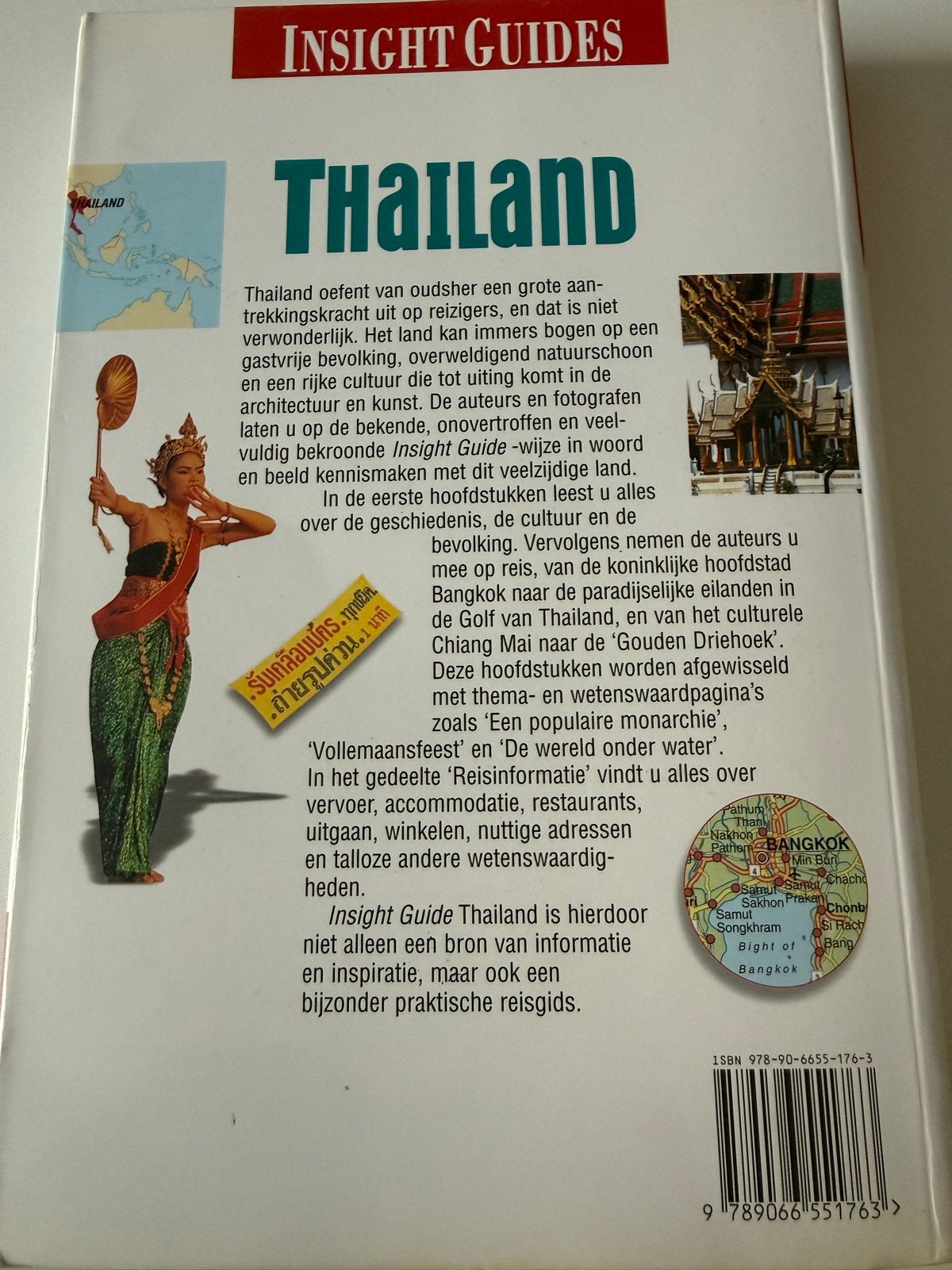 Insight Guide Thailand - Reisgids met prachtige foto's, Overige merken, Ophalen of Verzenden, Zo goed als nieuw, Reisgids of -boek