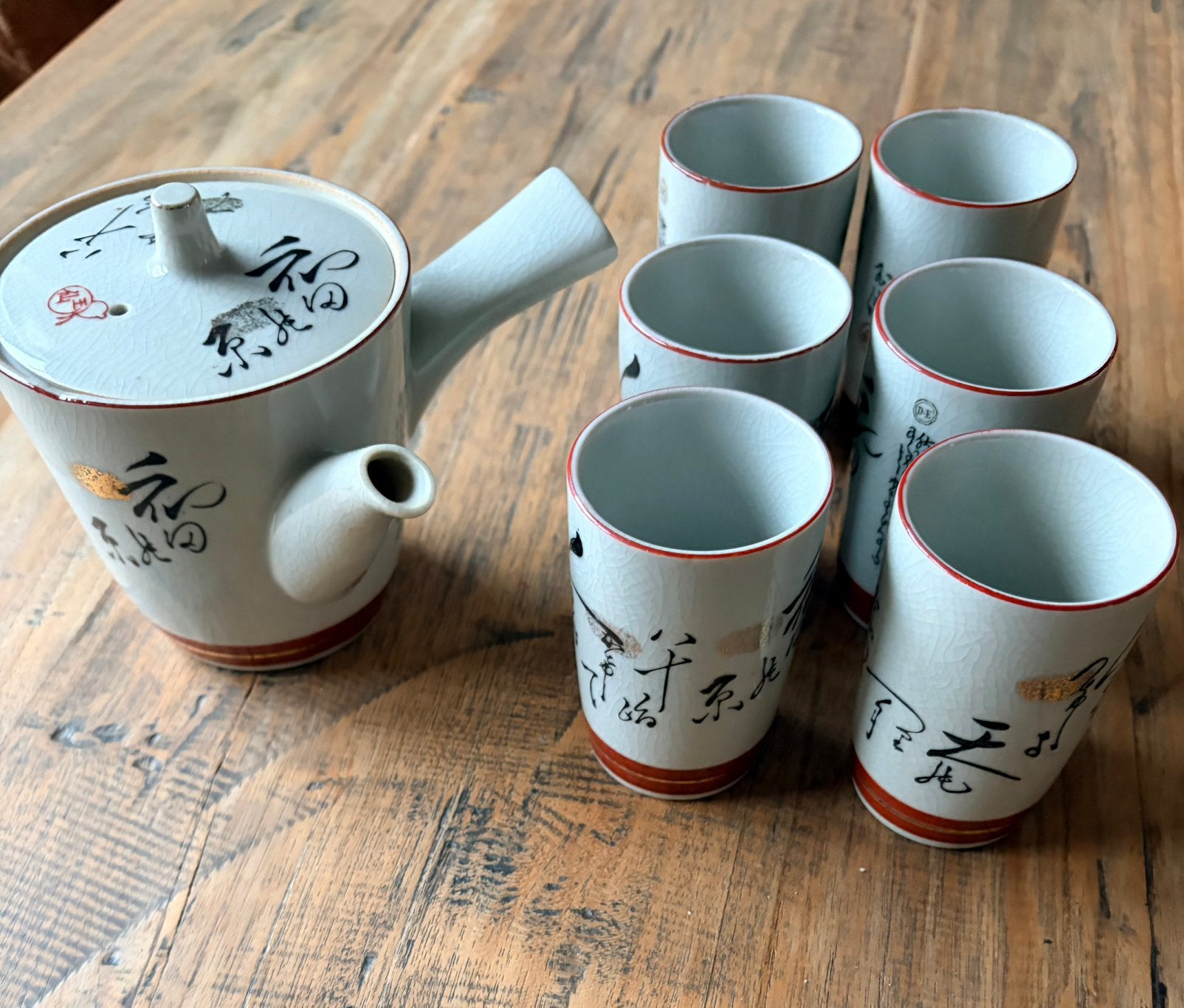 Japans thee servies, Ophalen of Verzenden, Zo goed als nieuw, Overige stijlen