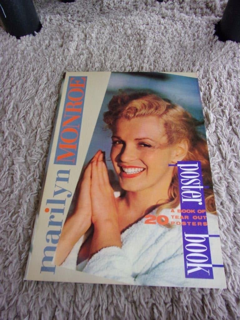MARILYN MONROE  POSTERBOEK 1 BY PAUL MATHUR 1988/1E EDITIE, Ophalen, Nieuw, Poster, Artwork of Schilderij