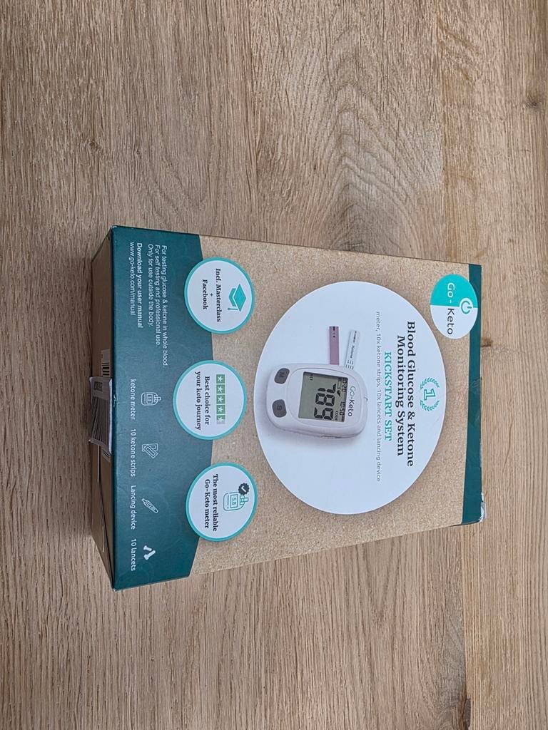 Nieuw Go-Keto Bloedglucose & Ketonen Meetapparaat, Ophalen of Verzenden, Nieuw, Overige typen