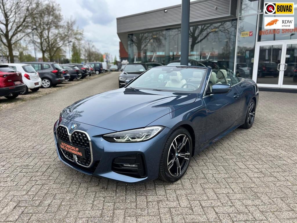 BMW 4-serie Cabrio 420i High Executive, Memory, Nekverwarmin, Auto's, BMW, Automaat, 1998 cc, Gebruikt, Euro 6