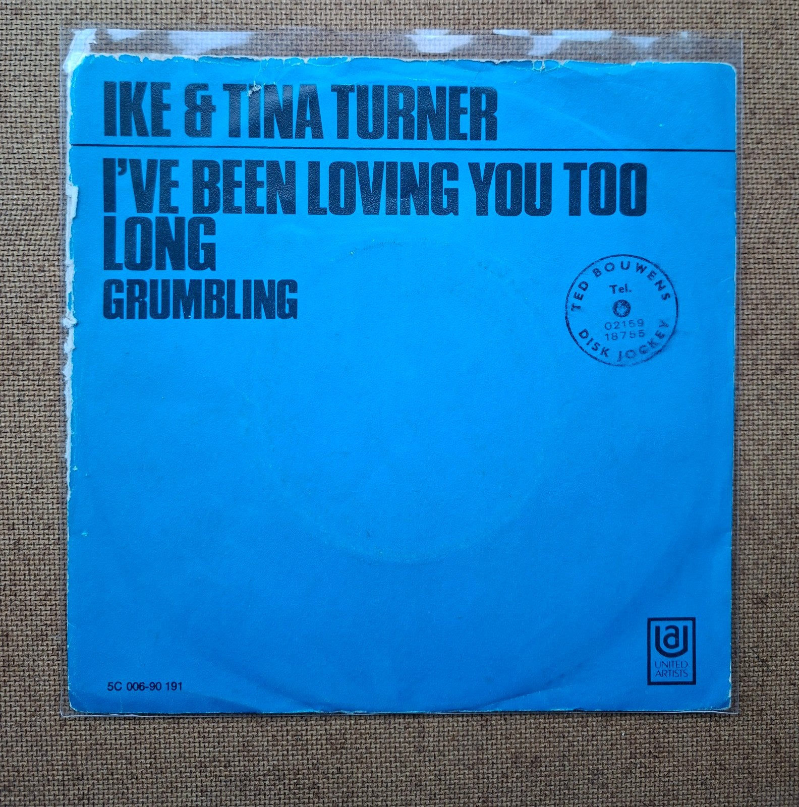 Turner,  Ike and Tina  - I ve been loving you too long - TOP, Ophalen of Verzenden, Gebruikt, 7 inch, R&B en Soul