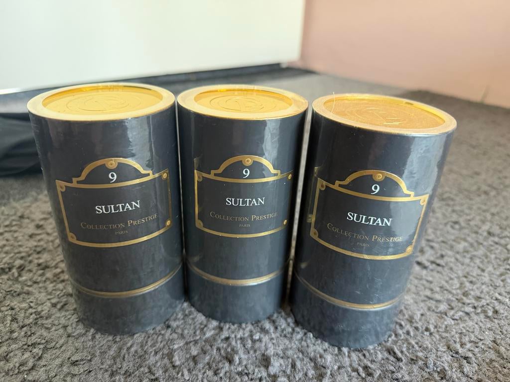 Drie flessen Sultan Collection Prestige parfum, Ophalen of Verzenden, Nieuw