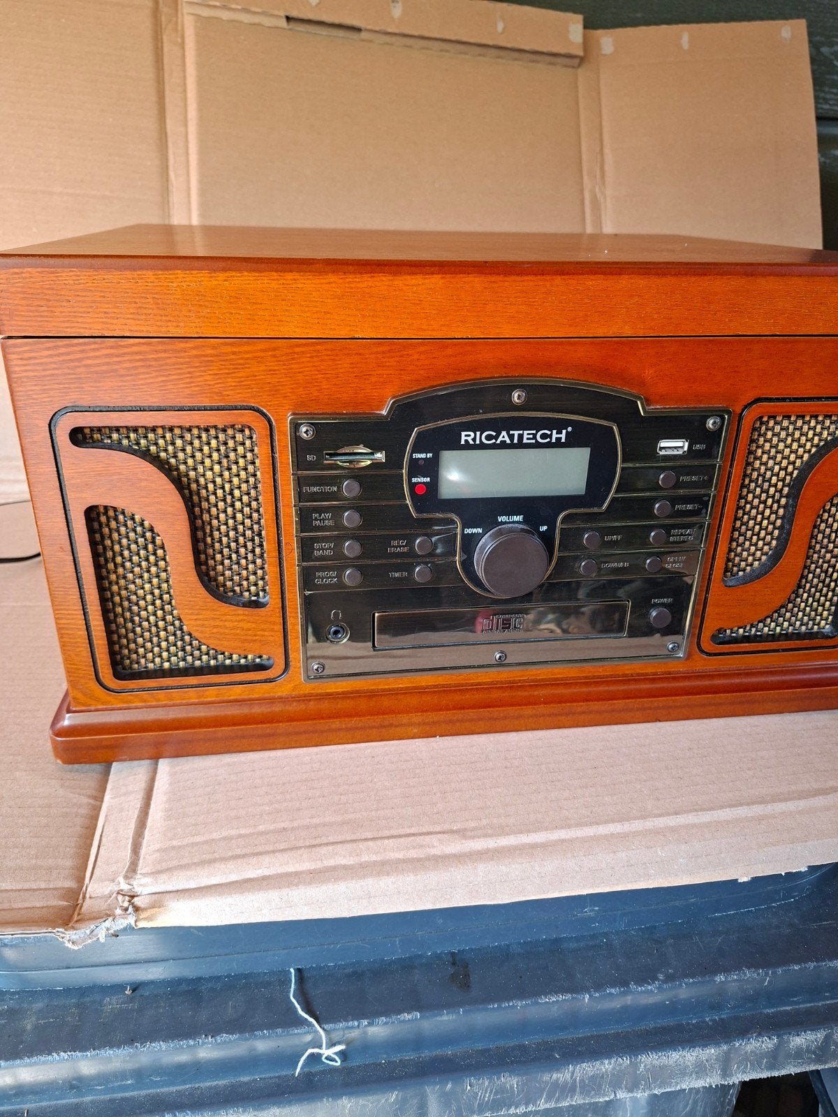 Ricatech RMC250 Deluxe, Ophalen