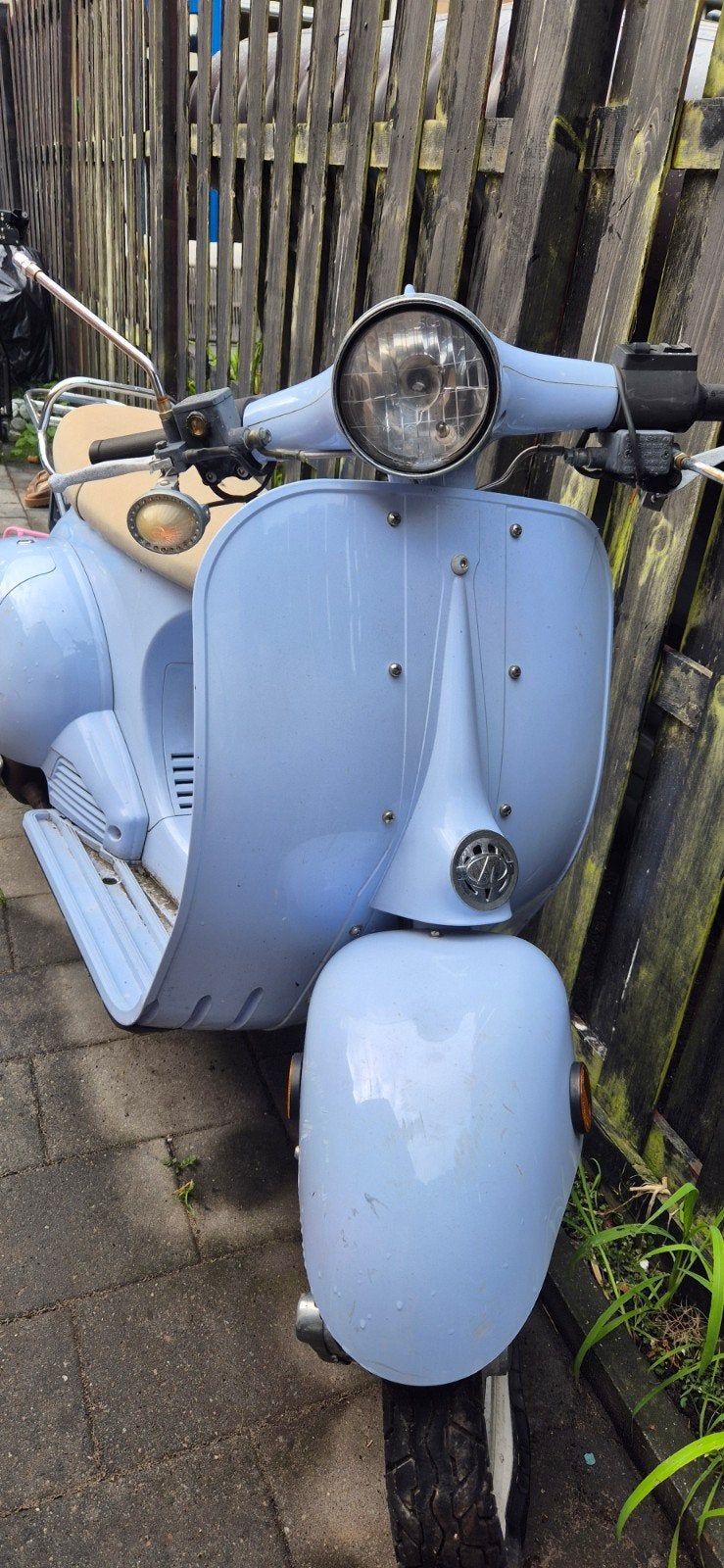 Leuke lichtblauwe scooter,, Ophalen, Gebruikt, Benzine, Overige merken