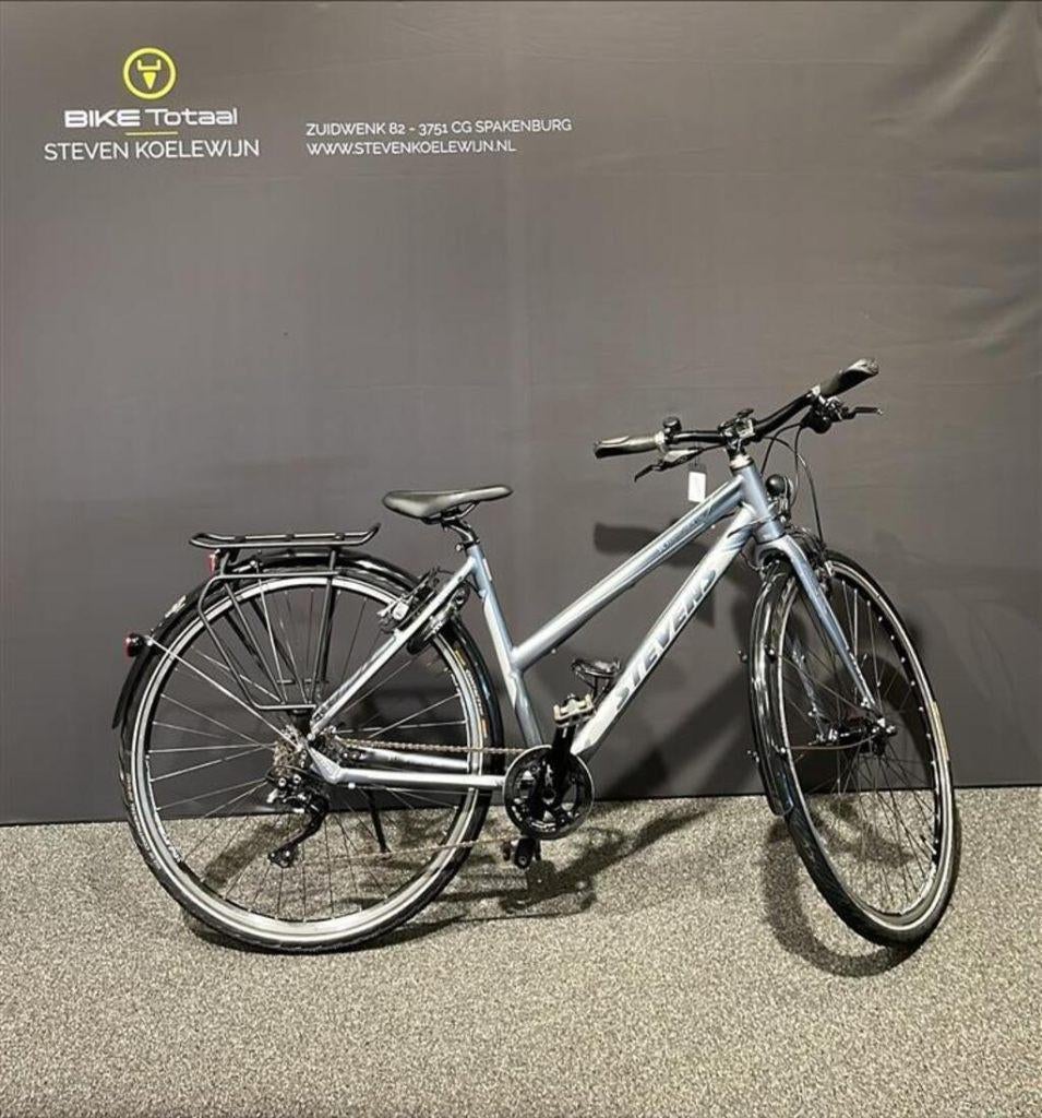 Stevens Alloy 11 versn. met V-brake (en cantilever) met hydr, 28 inch, Gebruikt, Minder dan 49 cm, Meer dan 20 versnellingen