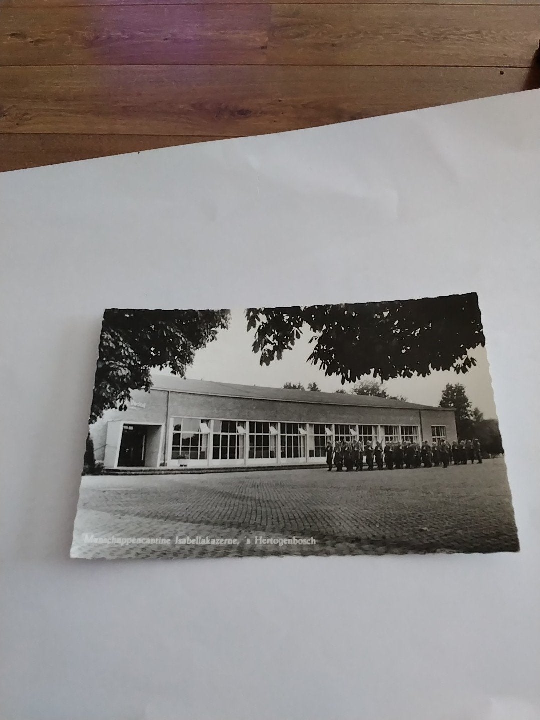 Manschappencantine Isabellakazerne 's Hertogenbosch, Verzamelen, Ophalen of Verzenden, 1940 tot 1960, Gelopen, Noord-Brabant