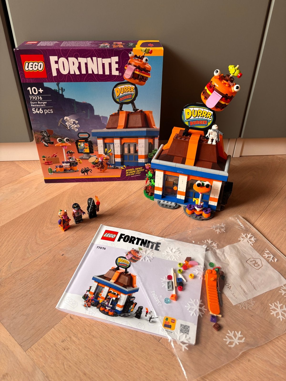 LEGO Fortnite 77076 Durrr Burger Restaurant, Overige thema's, Lego, Ophalen of Verzenden, Zo goed als nieuw