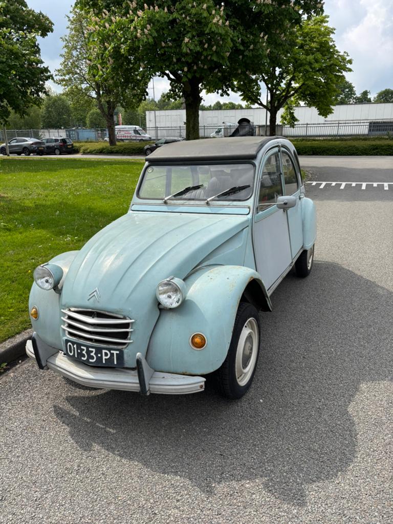 Citroën 2CV6  Blauw, Voorwielaandrijving, 602 cc, 2CV, Blauw