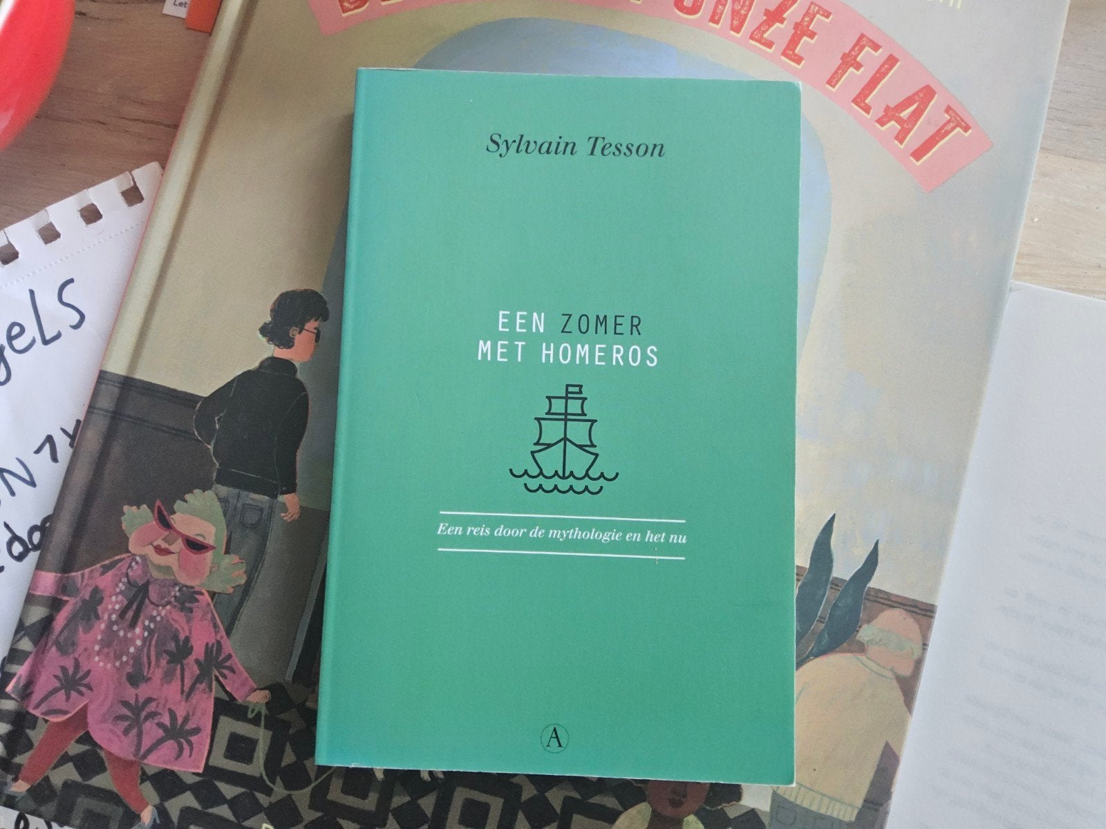 Sylvain Tesson - Een zomer met Homeros, Ophalen of Verzenden, Zo goed als nieuw, Sylvain Tesson