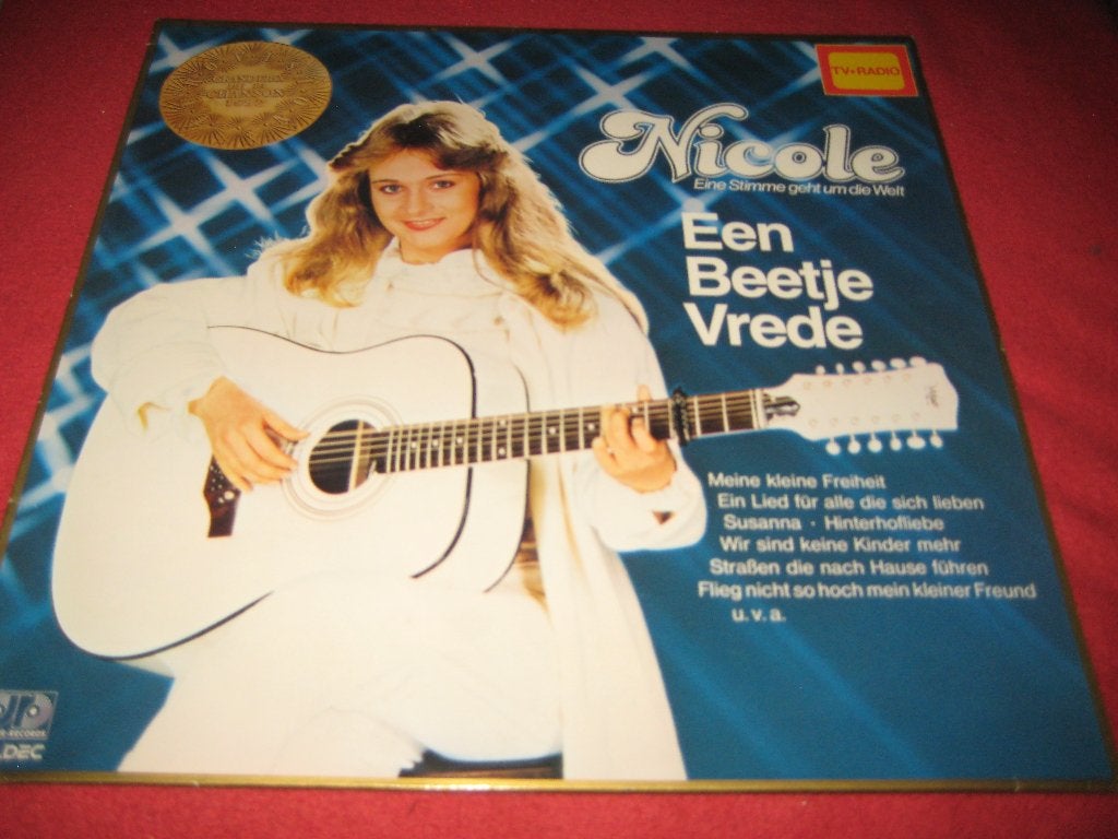 LP, Nicole: Een beetje Vrede, Ophalen of Verzenden, Zo goed als nieuw, 12 inch, LP