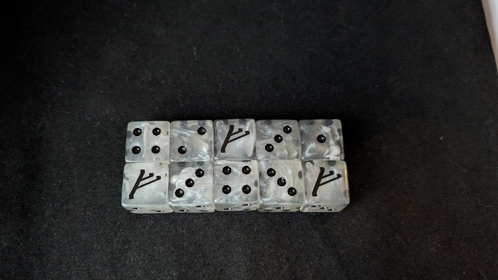 Wizard Rune Dice, Hobby en Vrije tijd, Wargaming, Ophalen of Verzenden