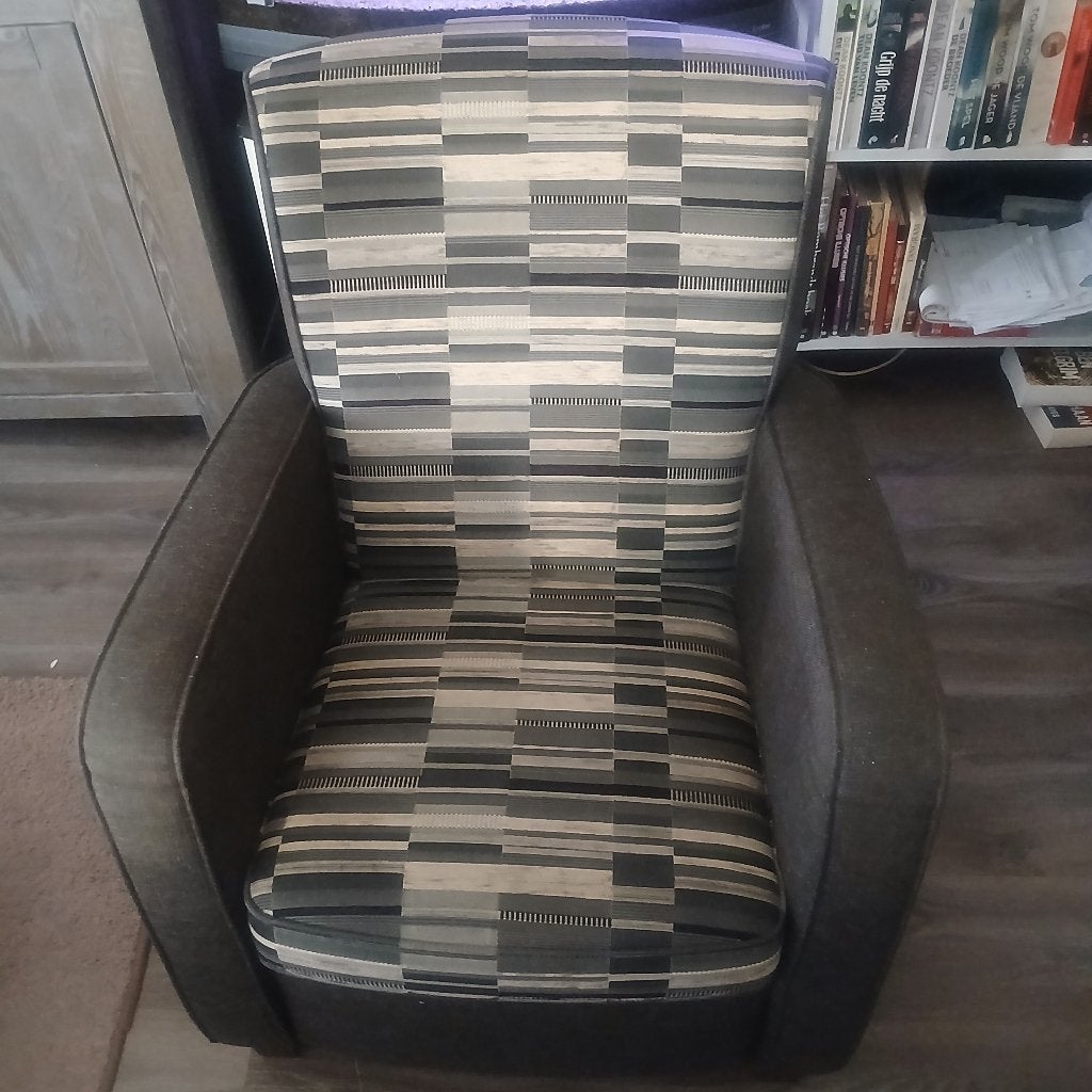 Mooie clubfauteuil - Zo goed als nieuw, Ophalen, Zo goed als nieuw, Clubfauteuil, Eén
