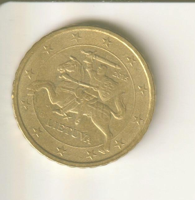 10 cent 2015 Litouwen, Postzegels en Munten, Munten | Europa | Euromunten, Verzenden, Overige landen, 10 cent