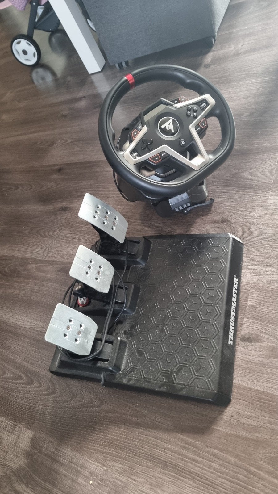 Thrustmaster T248-PS Racestuur en Pedalen, Spelcomputers en Games, Ophalen, Racestuur, Force feedback, PlayStation