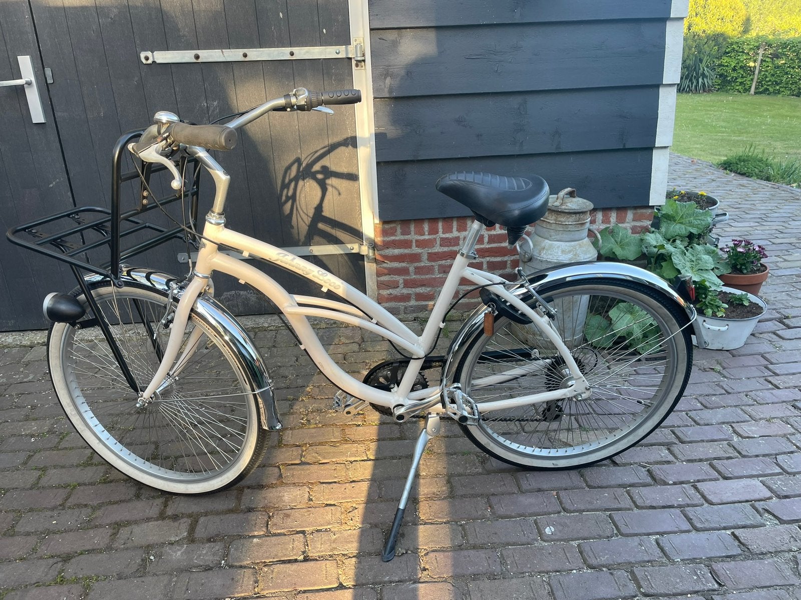Leuke dames fiets, Fietsen en Brommers, Minder dan 47 cm, Ophalen, Zo goed als nieuw, Staal