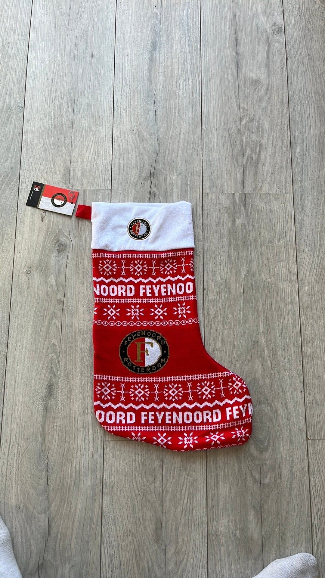 Feyenoord Rotterdam kerstsok Nieuw, Ophalen of Verzenden, Nieuw, Feyenoord
