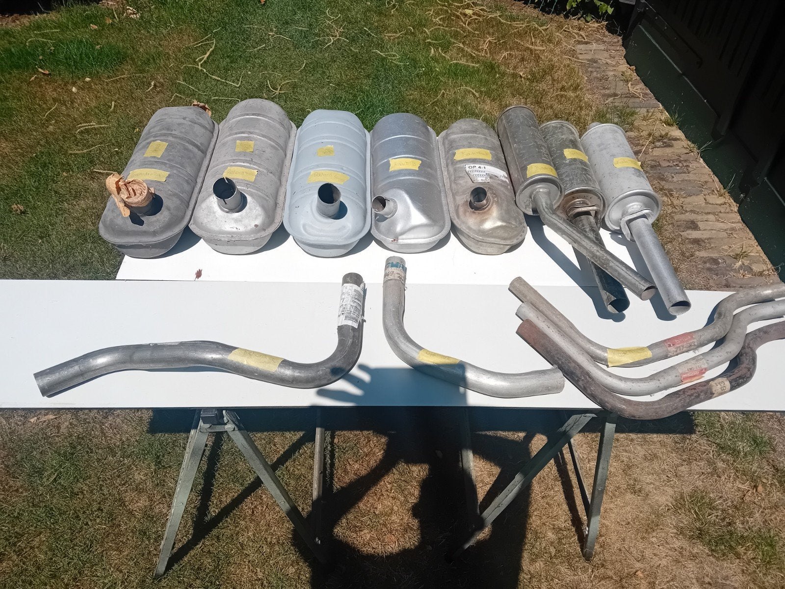 Opel oldtimer uitlaten, Ophalen of Verzenden, Opel