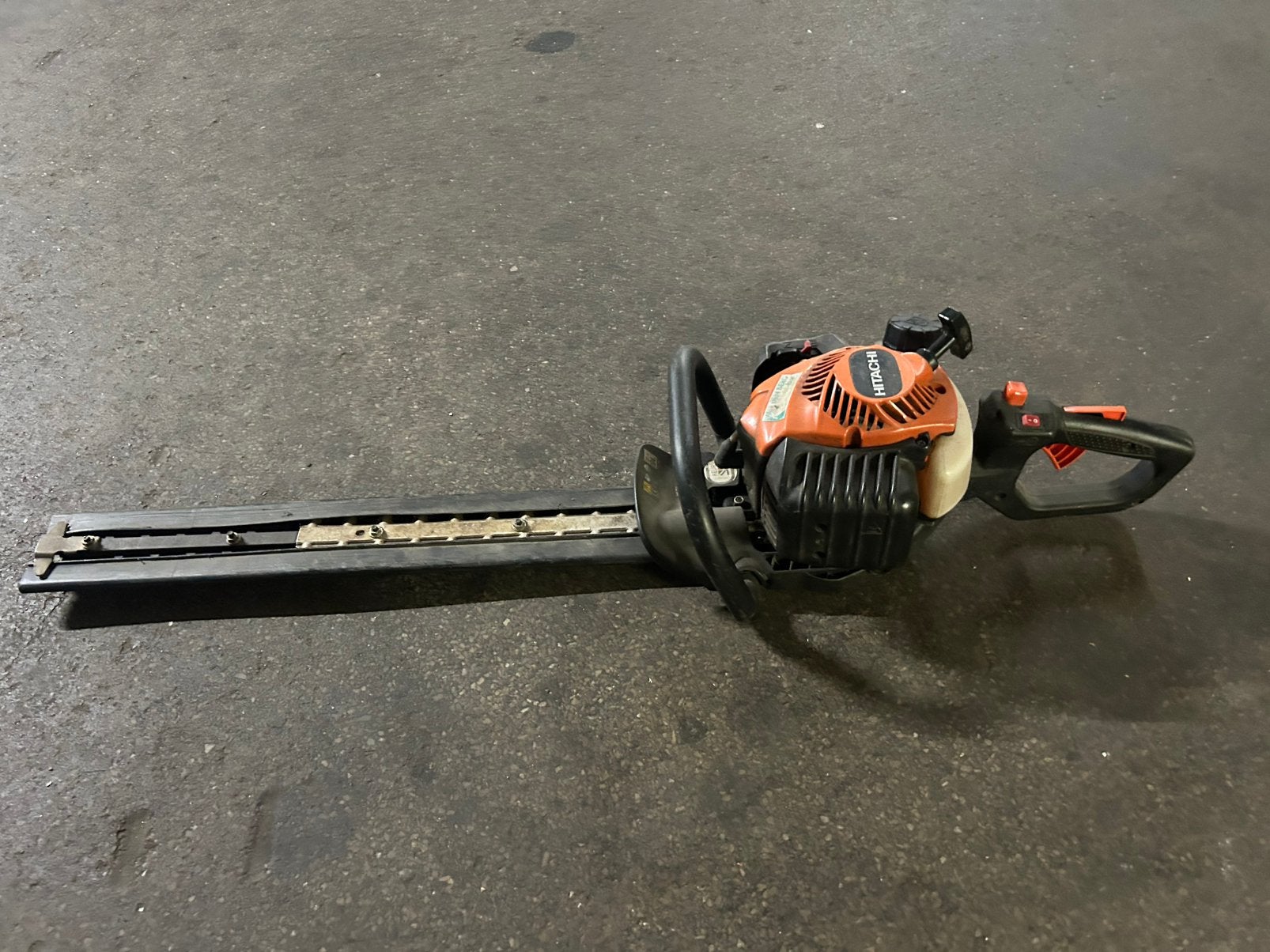 Hitachi heggenschaar, Tuin en Terras, Heggenscharen, Ophalen, Gebruikt, Benzine