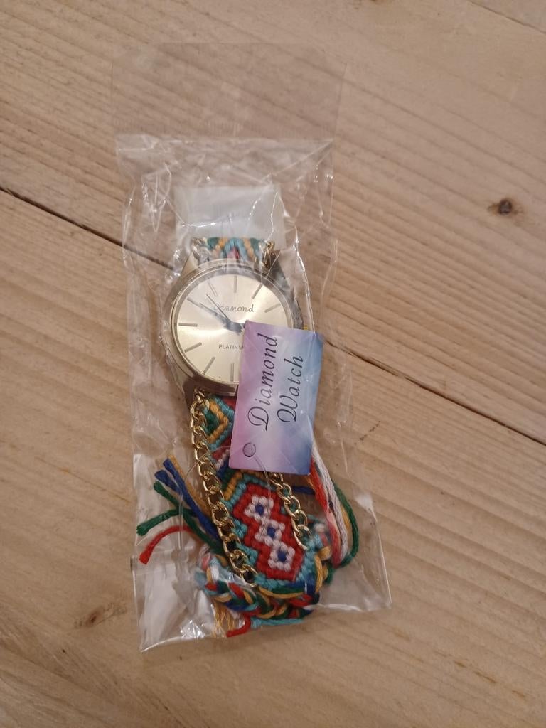 Nieuw Ibiza horloge , horloge met 2 extra bandjes, Ophalen of Verzenden, Overige merken
