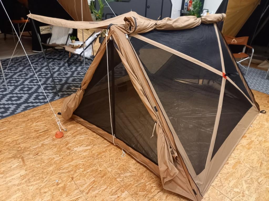 Tent - Kindertent - type Mouflon Canvas Camp - Nieuw, Caravans en Kamperen, Ophalen of Verzenden, Nieuw, Tot en met 2