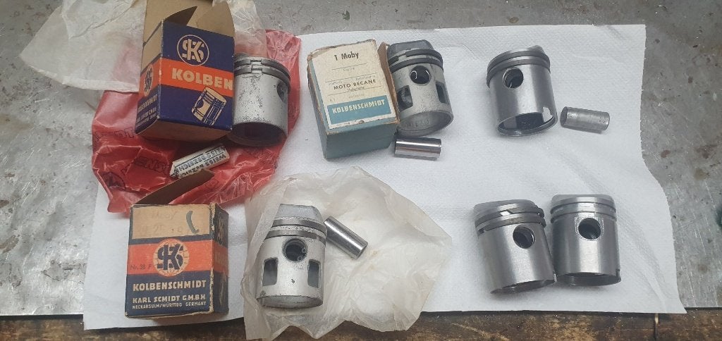 Mobylette kamzuigers Kolbensmidt NOS nieuw 7x, Fietsen en Brommers, Ophalen, Nieuw, Overige merken