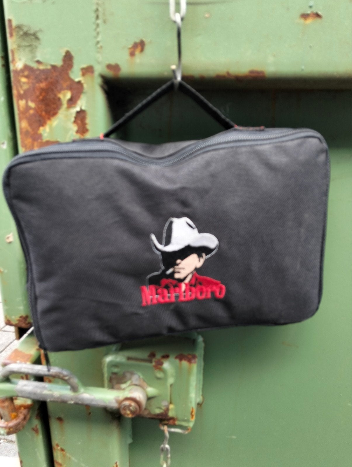 vintage Marlboro Cowboys Softcase - Zwart, Verzenden, Gebruikt, Zwart, Softcase