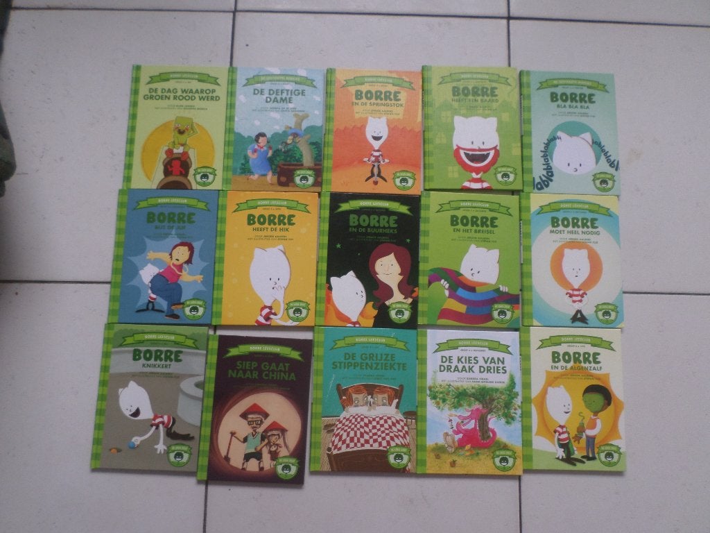 BORRE boekjes groep 4 !!! SUPERSTAAT !!!, Ophalen of Verzenden, Gelezen, Borre, Fictie algemeen