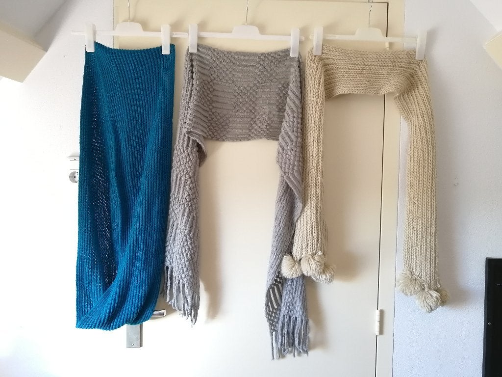 Warme Winter Sjaals / Dassen - Set van 3, Kleding | Dames, Mutsen, Sjaals en Handschoenen, Verzenden, Maat 46/48 (XL) of groter
